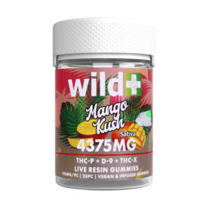 wild thcp d9 thcx 4375mg gummies mango kush