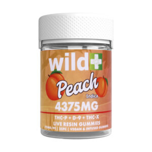 wild thcp d9 thcx 4375mg gummies peach