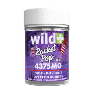 wild thcp d9 thcx 4375mg gummies rocket pop