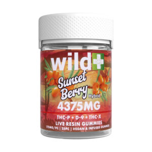 wild thcp d9 thcx 4375mg gummies sunset berry