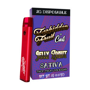 cali forbidden fruit 2g disposable jelly zonut