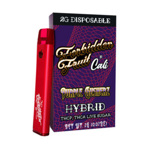 cali forbidden fruit 2g disposable purple gusherz