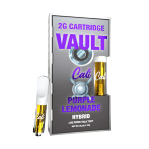 cali vault 2g cartridge purple lemonade