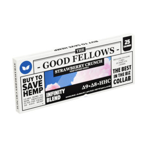 good fellows 250mg chocolate bar infinity strawberry crunch