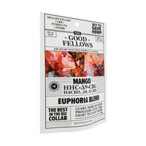 good fellows 350mg gummies euphoria mango