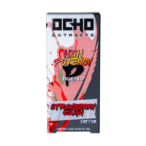 ocho extracts p blend 2.2g disposable strawberry cough