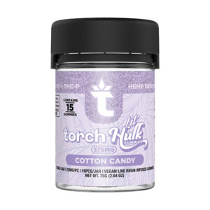 torch lil hulk gummies 375mg cotton candy