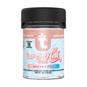 torch lil hulk gummies 375mg rocket pop