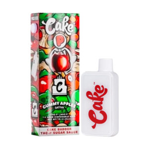 cake p 7g disposable gummy apples