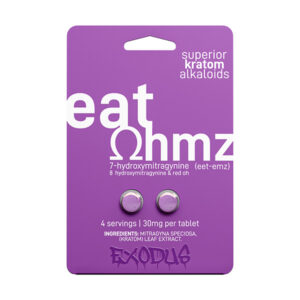 exodus eat ohmz 7 hydroxy 8 hydroxy red oh tablets 30mg 2ct