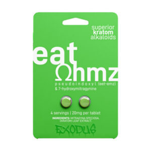 exodus eat ohmz pseudoindoxy 7 hydroxy tablets 20mg 2ct