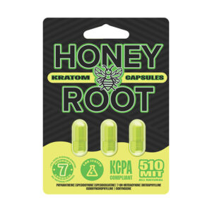 honeyroot 510mit 3ct kratom capsules