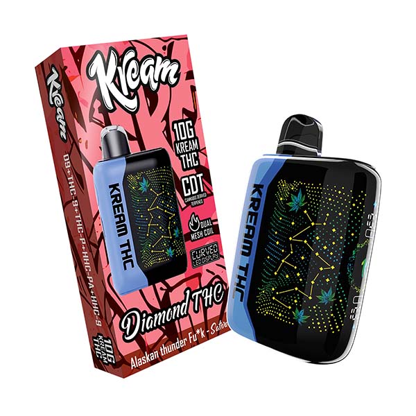 kream diamond 10g disposable alaskan thunder