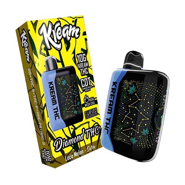 kream diamond 10g disposable loco melon