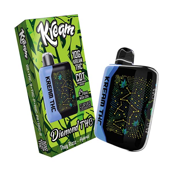 kream diamond 10g disposable thug rizz
