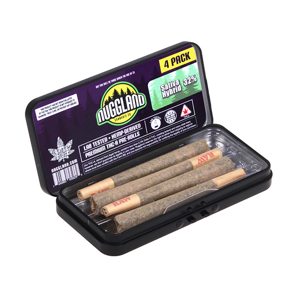 nuggland-thca-pre-rolls-4ct-sun-run nuggland thca pre rolls 4ct sun run