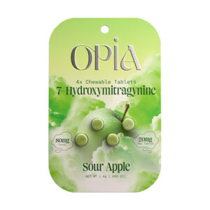 opia kratom tablets 80mg 4ct green apple