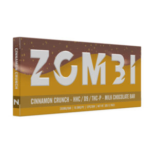 zombi chocolate bar 300mg cinnamon crunch