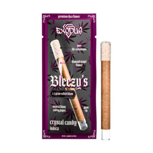 exodus bleezys 2.5g blunt crystal candy