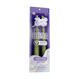 flying monkey cb9a 2x1.5g pre rolls fruity pebz