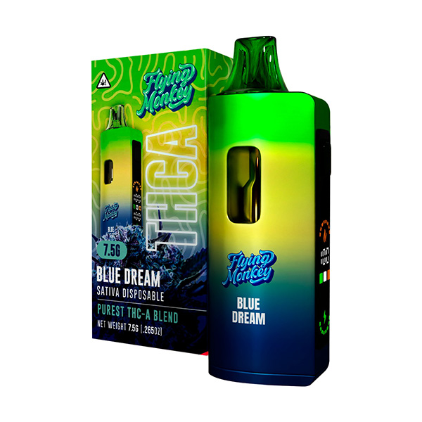 flying-monkey-thca-7.5g-disposable-blue-dream flying monkey thca 7.5g disposable blue dream