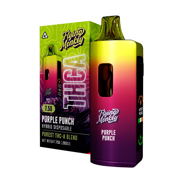 flying-monkey-thca-7.5g-disposable-purple-punch flying monkey thca 7.5g disposable purple punch