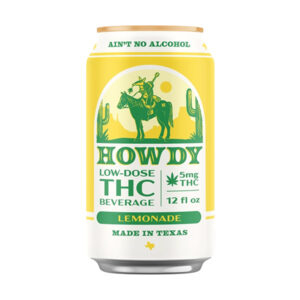 howdy low dose 5mg 12oz lemonade