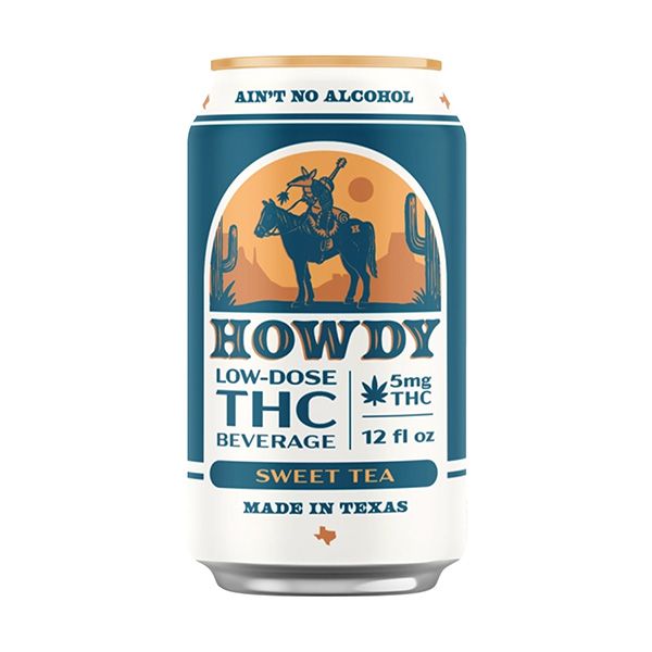 howdy low dose 5mg 12oz sweet tea