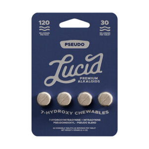 lucid pseudo blend 7hydroxy tablets 120mg 4ct