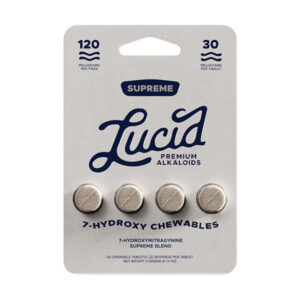 lucid supreme blend 7hydroxy tablets 120mg 4ct