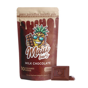 maui labs bars 250mg milk chocolate new