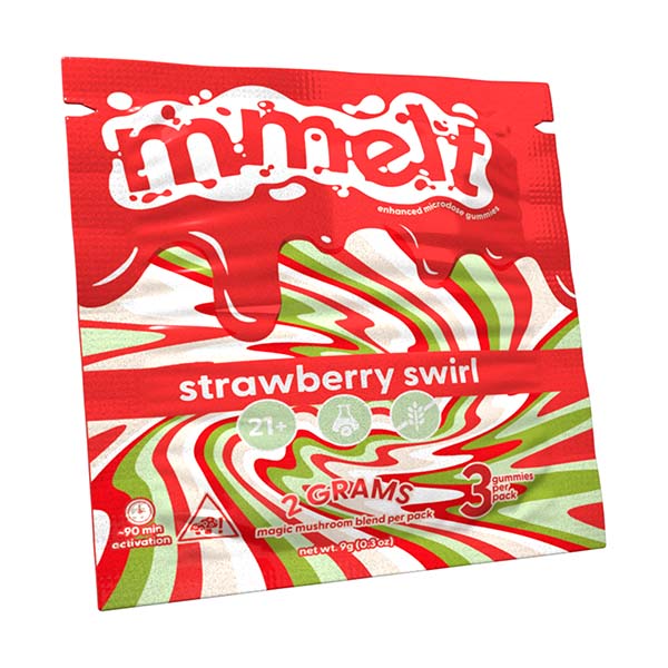 Mmelt Mushroom Gummies by Cali Extrax | 3 Count