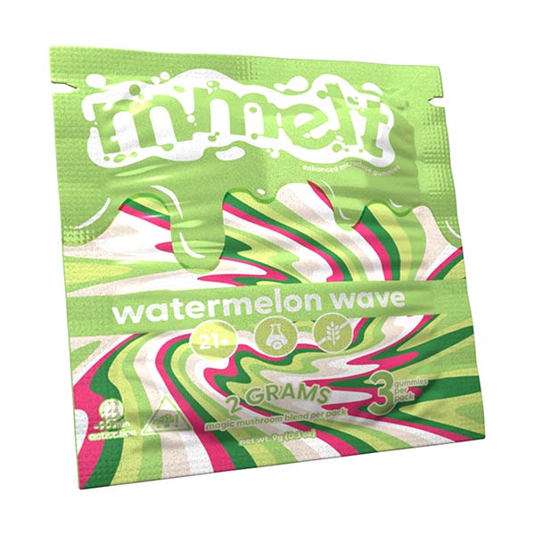 mmelt-magic-mushroom-gummies-2g-3ct-watermelon-wave mmelt magic mushroom gummies 2g 3ct watermelon wave