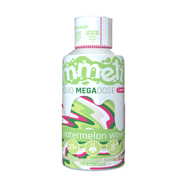 Mmelt Mushroom Liquid Mega Dose Shot | 2oz