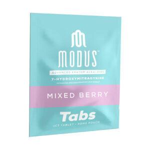 modus 7hydroxy tablets 20mg 1ct mixed berry