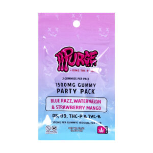 pppurge 1500mg 3ct gummies party pack