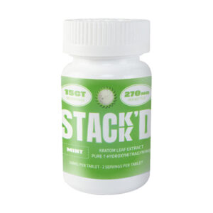 stackd 7hydroxy 270mg 15ct tablets mint