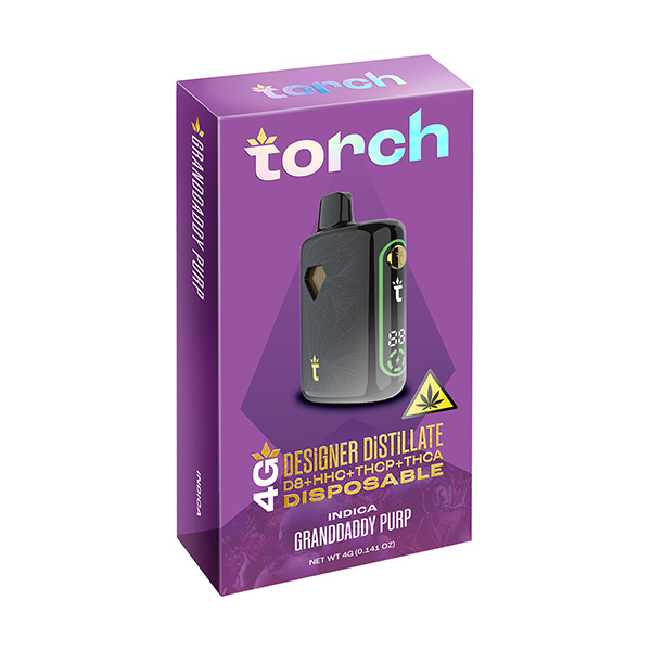 Torch Designer Distillate Disposable | 4g | Delta 8 Resellers