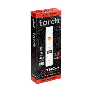 torch thca pressure 3.5g disposable zkittle pop v2