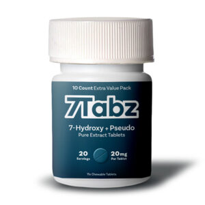 7tabz 7hydroxy pseudo 20mg 10ct tablet unflavored