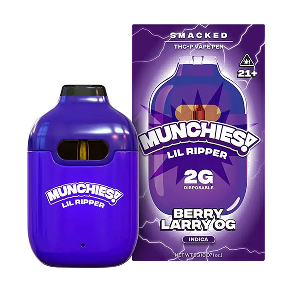delta-munchies-lil-ripper-smacked-thcp-2g-disposable-barry-larry-og delta munchies lil ripper smacked thcp 2g disposable barry larry og