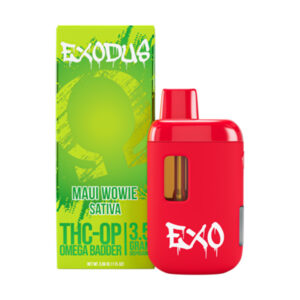 exodus omega badder thcop 3.5g disposable maui wowie