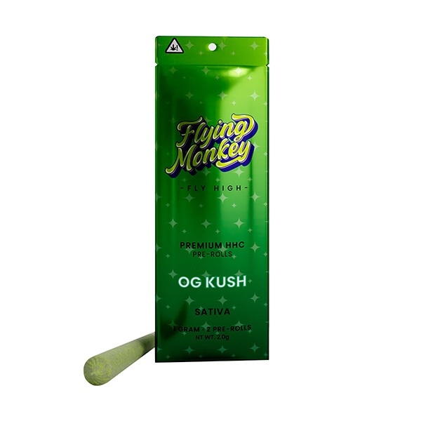 flying-monkey-hhc-pre-rolls-1g-2ct-og-kush flying monkey hhc pre rolls 1g 2ct og kush