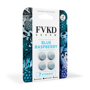 fvkd seven 7hydroxy 18mg 4ct tablets blue raspberry