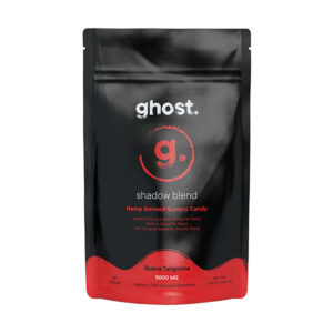 ghost shadow blend 5000mg gummies 40ct guava tangerine