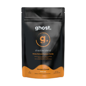 ghost shadow blend 5000mg gummies 40ct mandarin orange