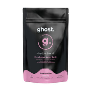 ghost shadow blend 5000mg gummies 40ct strawberry bliss