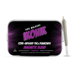 ikonik thca diamonds dog walkers pre rolls 3ct magnetic blend