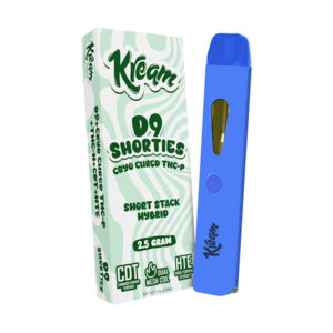 kream d9 shorties 2.5g disposable short stack