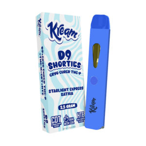 kream d9 shorties 2.5g disposable starlight express